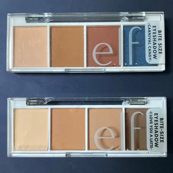 ELF Bite Size Eyeshadow Palettes in Carnival Candy and I Love You A Latte - Picture 3 of 3